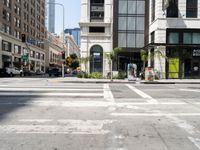 City Roads of Los Angeles: Urban Life Under Clear Skies