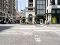 City Roads of Los Angeles: Urban Life Under Clear Skies