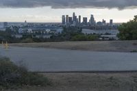 City Skyline Overlooking Water