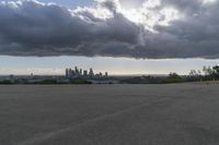 City Skyline Overlooking Water: A Stunning View