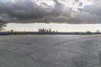 City Skyline Overlooking Water: A Stunning View