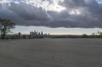 City Skyline Overlooking Water: A Stunning View