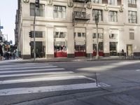 City Street with Classic and Modern Architecture 001