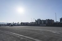 City Street in Daytime: Traffic in Motion Blur
