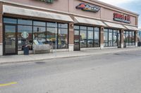 City Street: Urban Building During the Day