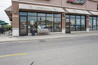 City Street: Urban Building During the Day