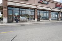 City Street: Urban Building During the Day