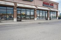 City Street: Urban Building During the Day