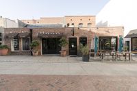 City Street: Urban Landscape with Brick Wall