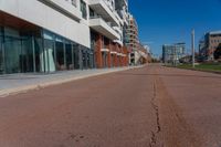 City Streets and Businesses in a Toronto Neighborhood, Ontario