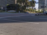 City Streets in Los Angeles with Residential Buildings