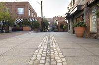 City Streets: Low Concrete Buildings