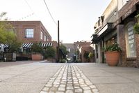 City Streets: Low Concrete Buildings