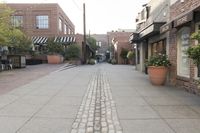 City Streets: Low Concrete Buildings