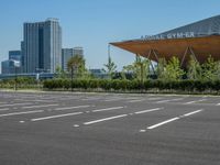 City Urban Landscape: A Clear Sky Day