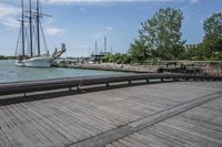 City Waterfront Boardwalk: A Daytime Stroll