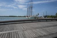 City Waterfront Boardwalk: A Daytime Stroll