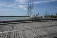 City Waterfront Boardwalk: A Daytime Stroll