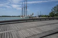 City Waterfront Boardwalk: A Daytime Stroll