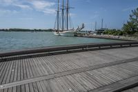 City Waterfront Boardwalk: A Daytime Stroll