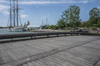 City Waterfront Boardwalk: A Daytime Stroll