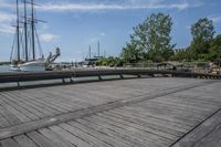 City Waterfront Boardwalk: A Daytime Stroll