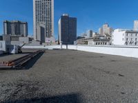 Cityscape of San Francisco: Asphalt and Parking Garages