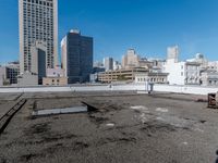 Cityscape of San Francisco: Asphalt and Parking Garages