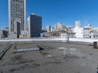 Cityscape of San Francisco: Asphalt and Parking Garages