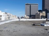 Cityscape of San Francisco: Asphalt and Parking Garages