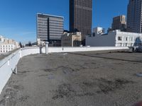 Cityscape of San Francisco: Asphalt and Parking Garages