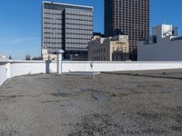 Cityscape of San Francisco: Asphalt and Parking Garages