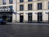 Modern Architecture in Berlin, Germany - Cityscape with Asphalt Road
