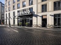 Modern Architecture in Berlin, Germany - Cityscape with Asphalt Road