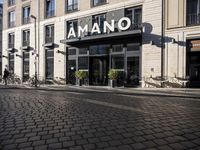 Modern Architecture in Berlin, Germany - Cityscape with Asphalt Road