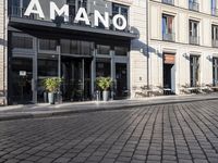 Modern Architecture in Berlin, Germany - Cityscape with Asphalt Road