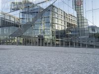 Cityscape of Berlin: A Cobblestone Road