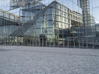 Cityscape of Berlin: A Cobblestone Road