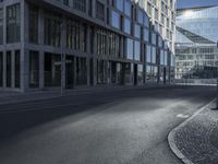 Cityscape of Berlin, Germany: Reflections in Glass