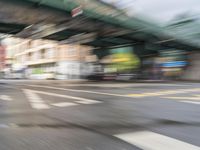 Cityscape of Berlin, Germany with Water and Asphalt Bridge