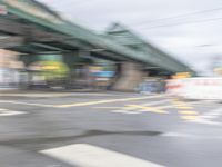 Cityscape of Berlin, Germany with Water and Asphalt Bridge