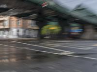 Cityscape of Berlin, Germany with Water and Asphalt Bridge