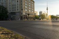 Cityscape of Berlin's Urban Streets