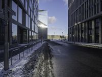 Cityscape: Building Reflection in Water