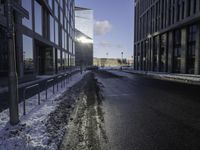 Cityscape: Building Reflection in Water