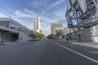 Cityscape of California: Motion Blur with Clouds