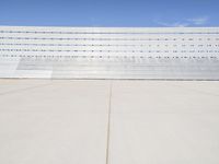 Cityscape of California, USA with Architectural Facade and Sea Horizon