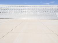 Cityscape of California, USA with Architectural Facade and Sea Horizon