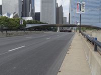 Cityscape of Chicago, Illinois, USA with Modern Architecture and Urban Infrastructure