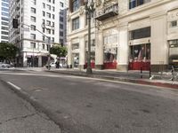 Cityscape with Classic Architecture and Urban Infrastructure